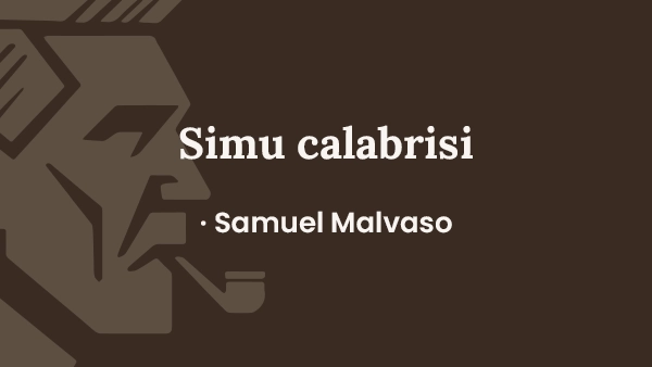Copertina Simu calabrisi
