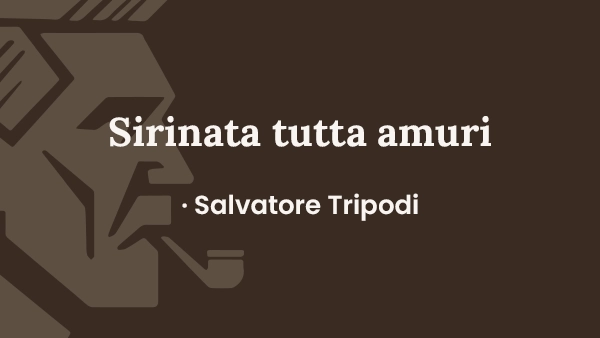 Copertina Sirinata tutta amuri